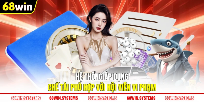 Hệ thống áp dụng chế tài phù hợp với hội viên vi phạm